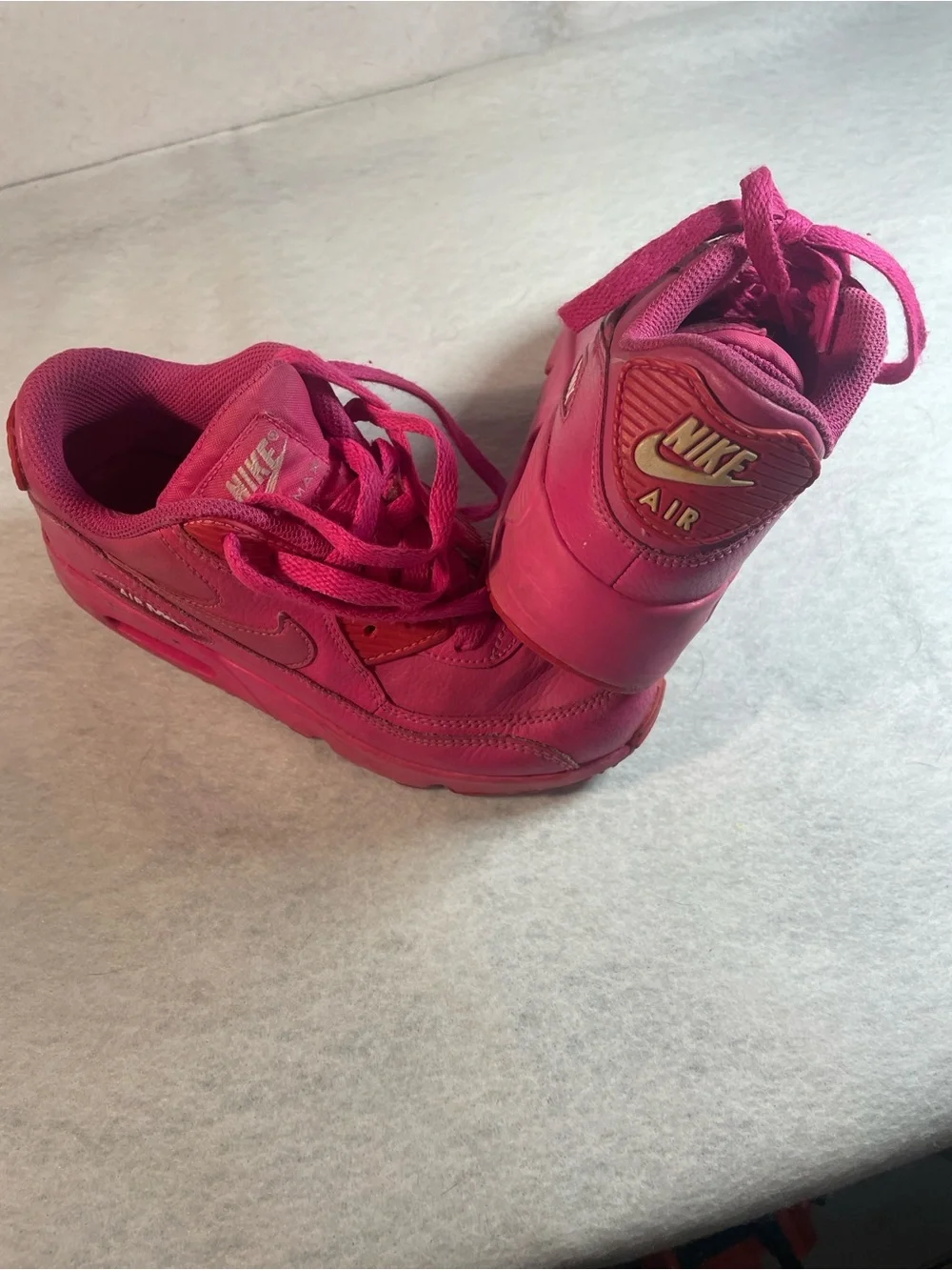 Nike Air Kids' Sneakers in Bright Pink Youth Size 1Y